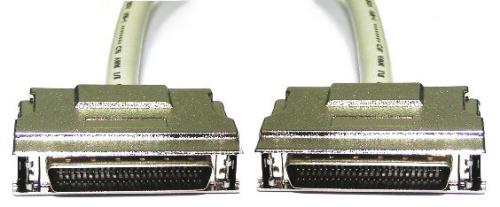 A68MM-0350BU(L) HP DB68 Pin Male to Male SCSI Cable 1.8m